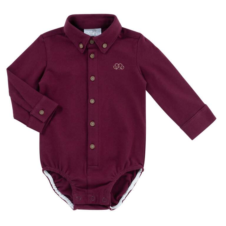 Natini Natini Shirt Thomas - Bordeaux