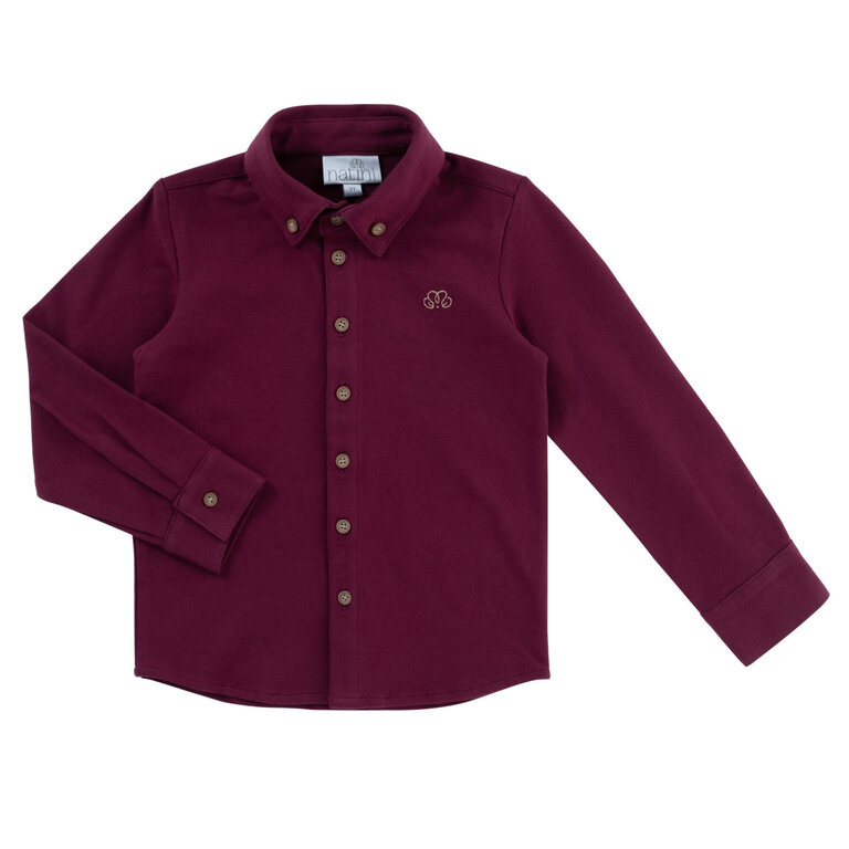 Natini Natini Shirt Thomas - Bordeaux
