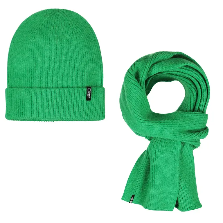 Tumble 'n Dry Tumble 'n Dry Muts + Sjaal - Groen (2tot10jaar)