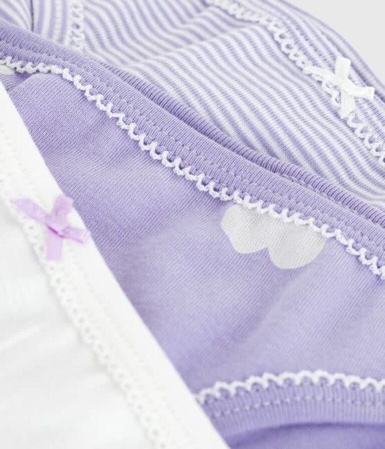 Petit Bateau Petit Bateau 3 Slips - Lila