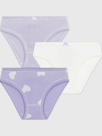 Petit Bateau Petit Bateau 3 Slips - Lila