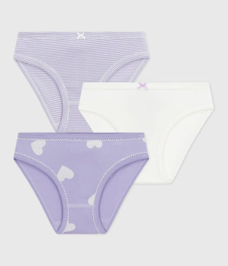 Petit Bateau Petit Bateau 3 Slips - Lila