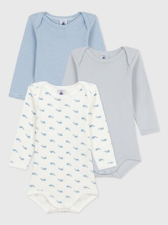 Petit Bateau Petit Bateau Body - Blauw