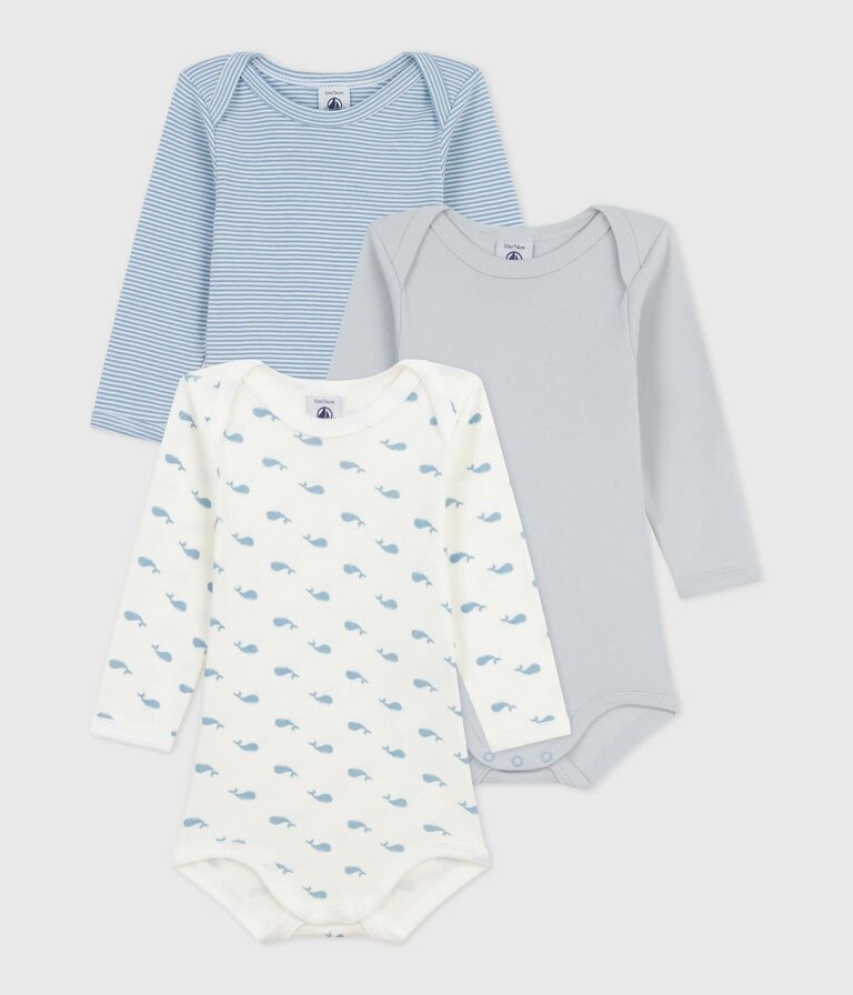 Petit Bateau Petit Bateau Body - Blauw