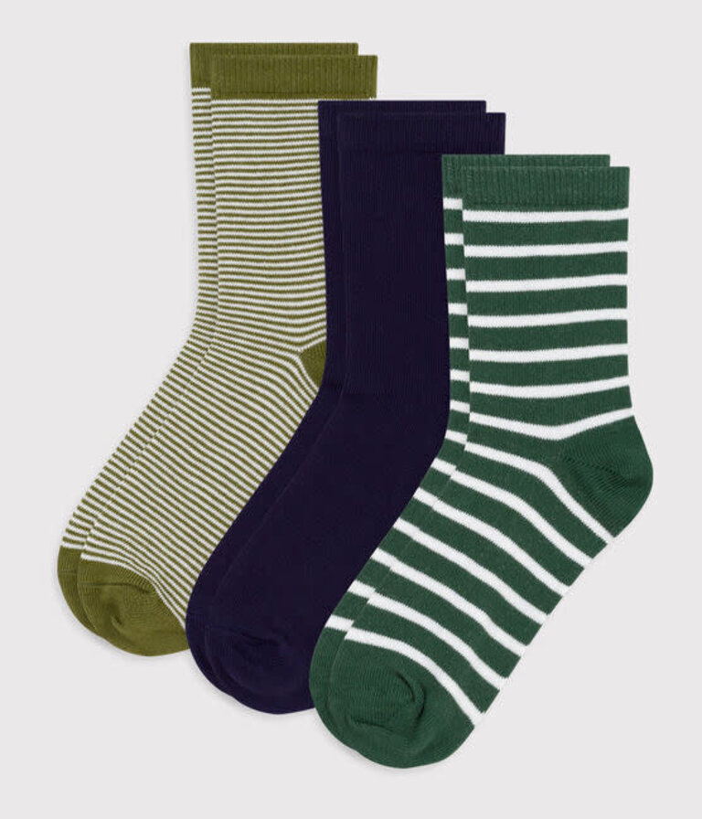 Petit Bateau Petit bateau kousen 3 paires