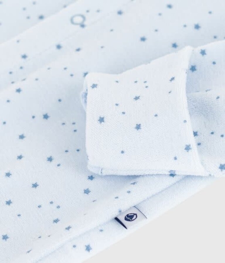 Petit Bateau Petit Bateau Pyjama Fluwelen - Blue star