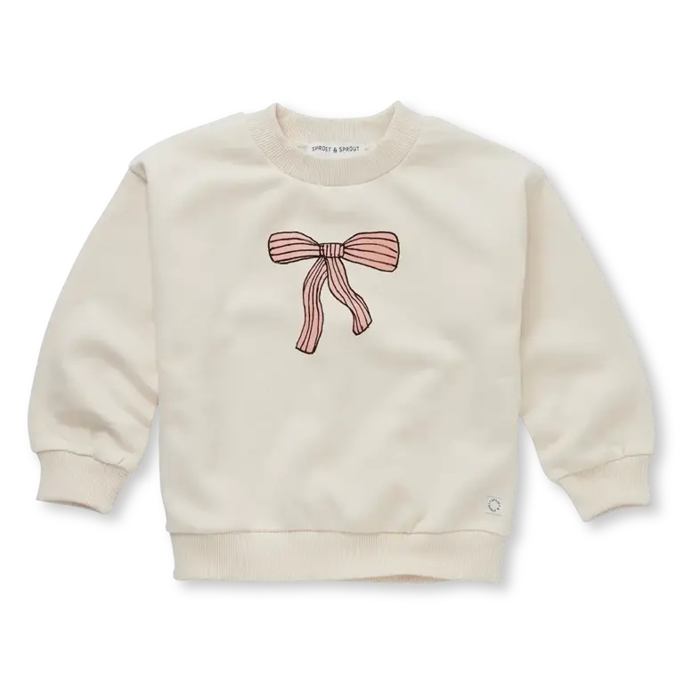 Sproet & Sprout Sproet & Sprout Sweater - Bow
