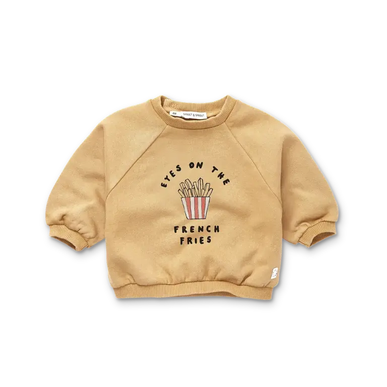 Sproet & Sprout Sproet & Sprout Sweater - French Fries