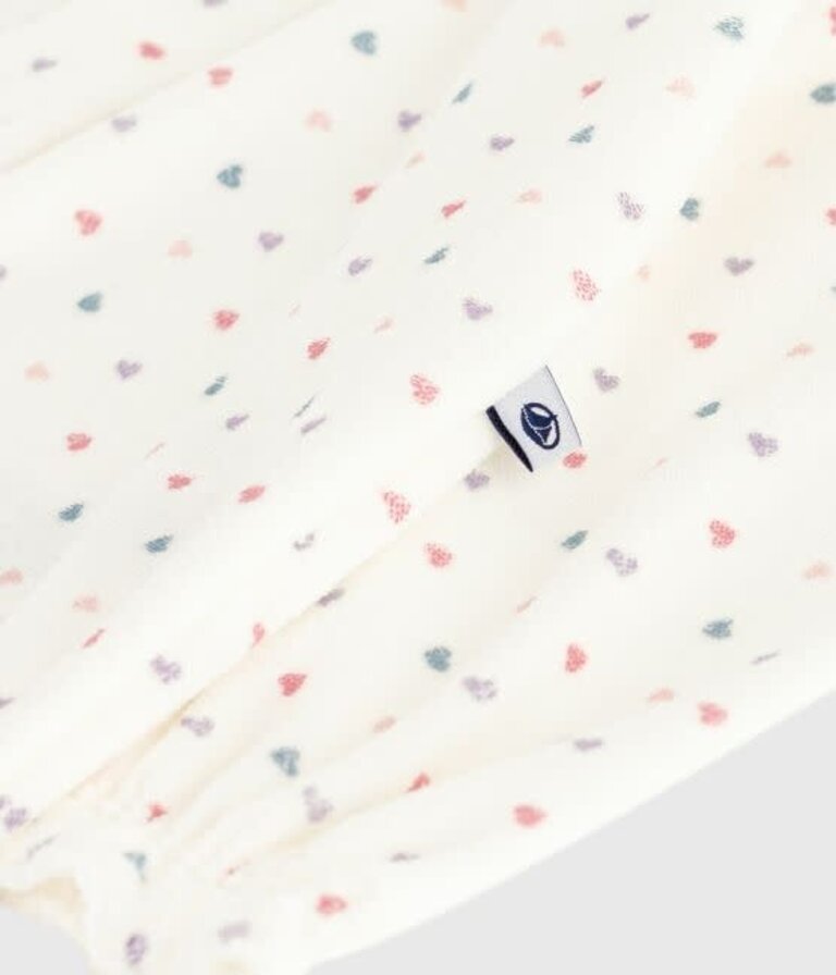 Petit Bateau Petit Bateau Pyjama Fluwelen - Hart