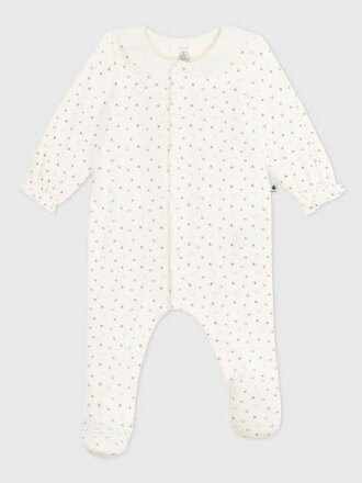 Petit Bateau Petit Bateau Pyjama Fluwelen - Hart