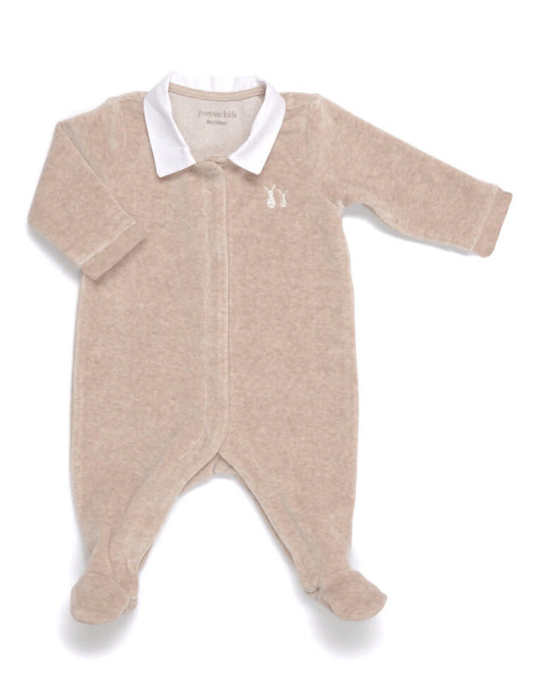 Poetree Kids Poetree Babypakje velours - Camel