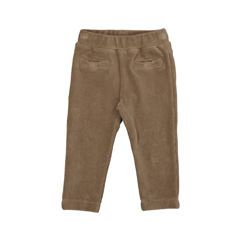 Mayoral Mayoral Basic cord knit trousers - Cinammon