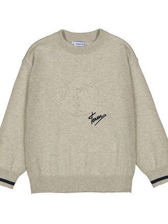 Mayoral Mayoral Embossment sweater - Chai - 140
