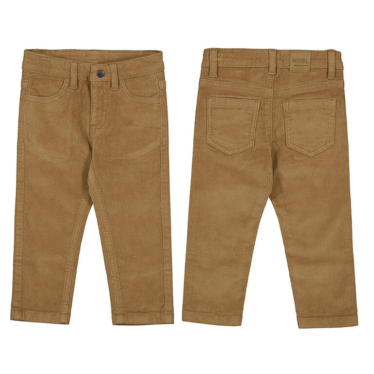 Mayoral Mayoral Basic regular fit pants - Wood