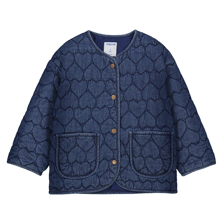 Mayoral Mayoral Soft denim coat - Denim