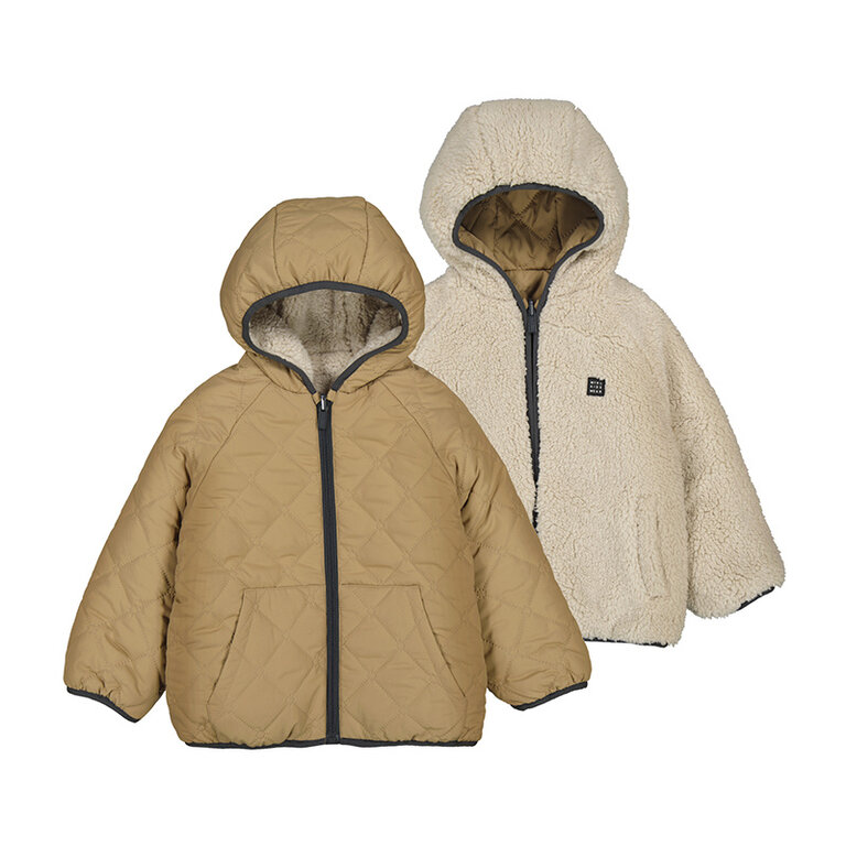 Mayoral Mayoral Reversible coat - Caramel