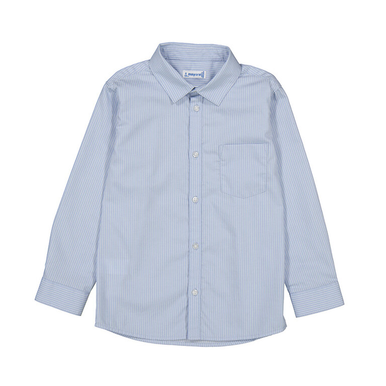Mayoral Mayoral Basic L/s shirt - Lightblue
