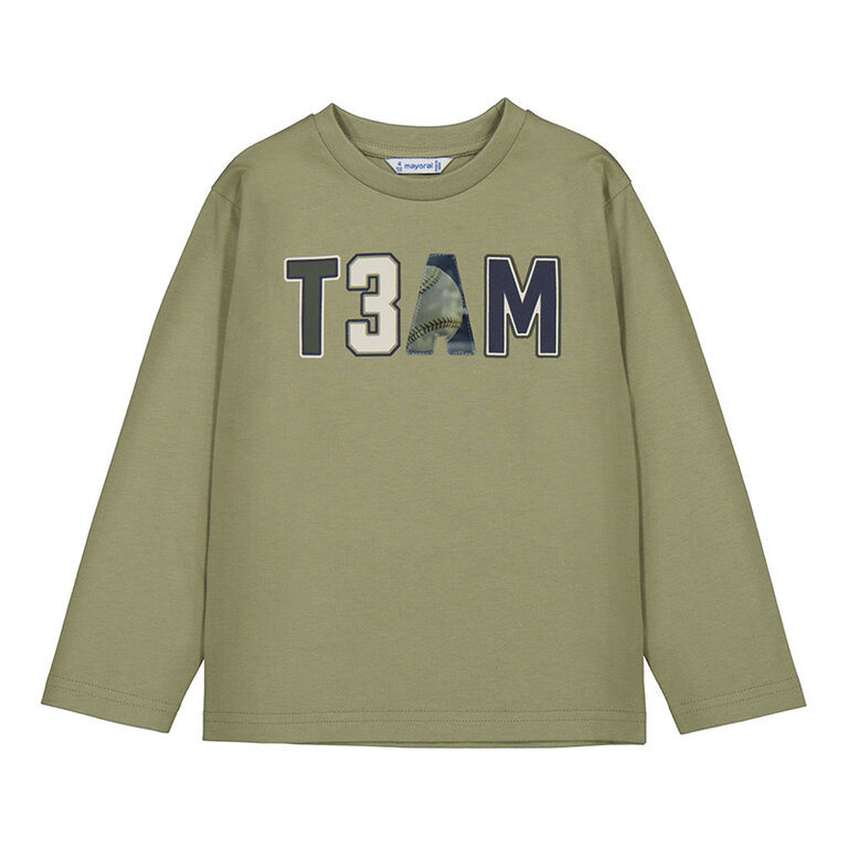Mayoral Mayoral L/s t-shirt - Pistachio