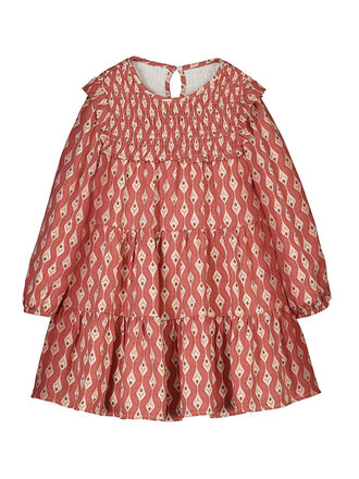 Mayoral Mayoral Printed dress - Dark red