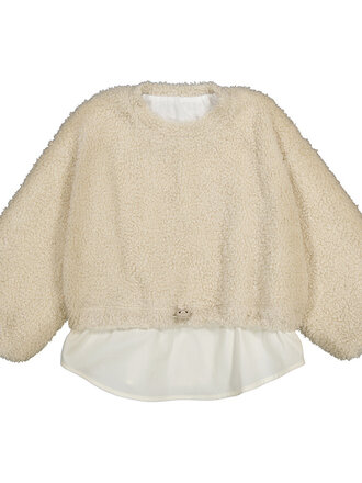 Mayoral Mayoral Lamb wool combined pullover - Almond