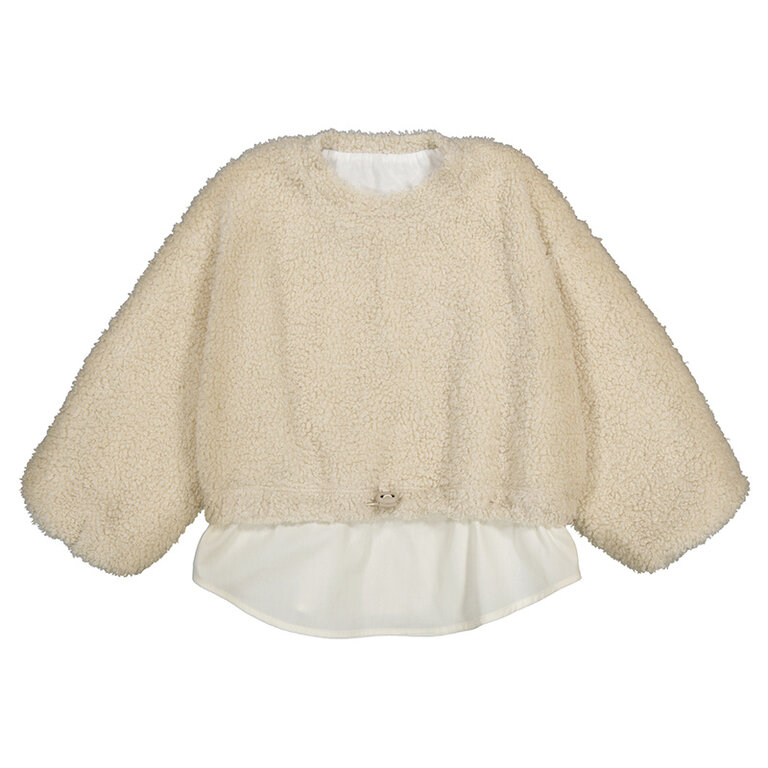 Mayoral Mayoral Lamb wool combined pullover - Almond