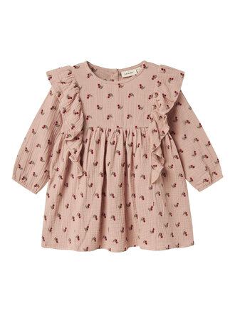 Name it Lil Atelier Koala Dress - Roze