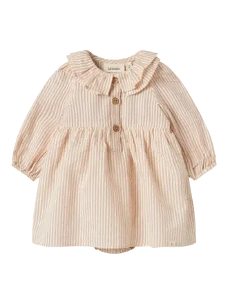 Lil Atelier Lil Atelier Dress Lucia - Turtledove