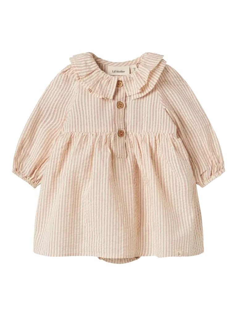 Lil Atelier Lil Atelier Dress Lucia - Turtledove