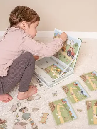 Little Dutch Little Dutch Magnetisch speelbord - Farm