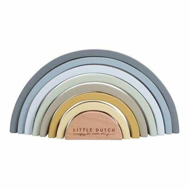 Little Dutch Little Dutch Regenboog - Blauw