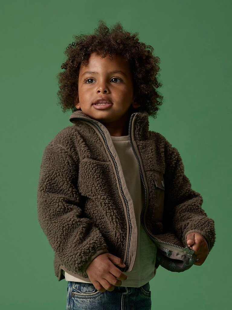 Name it Name it Mall teddy jacket - Morel