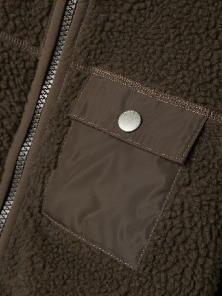 Name it Name it Mall teddy jacket - Morel