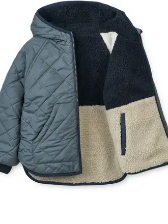 Liewood Liewood Jackson omkeerbare jas - Blauw