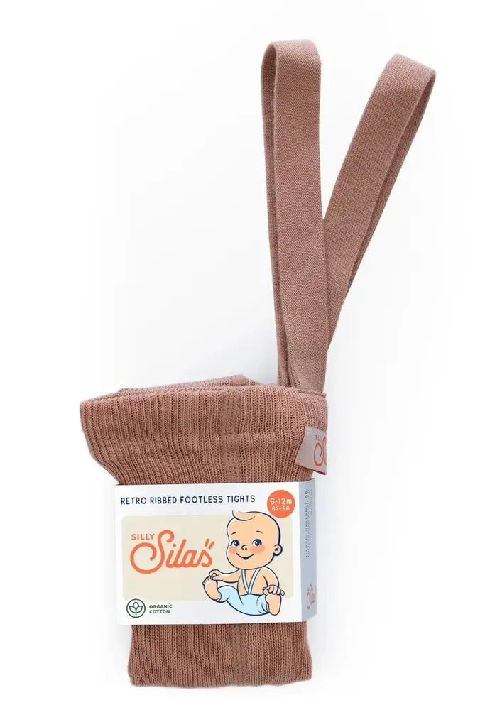 Silas Silas Footed Cotton Tights - Light Brown
