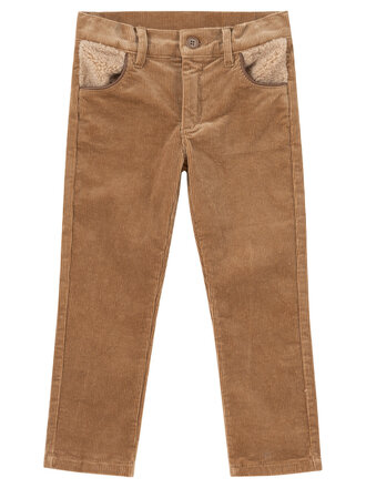 Natini Natini Pants Rib teddy - Dark Beige