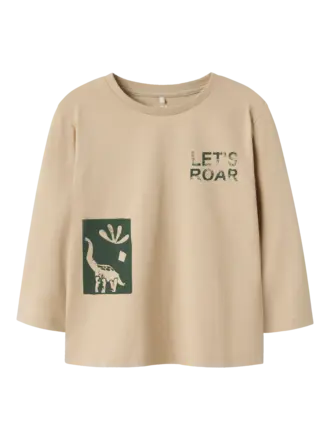 Name it Name it t-shirt Klaus - Fossil