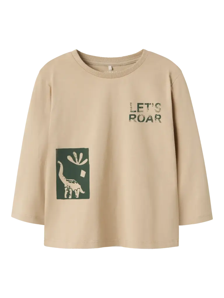 Name it Name it t-shirt Klaus - Fossil