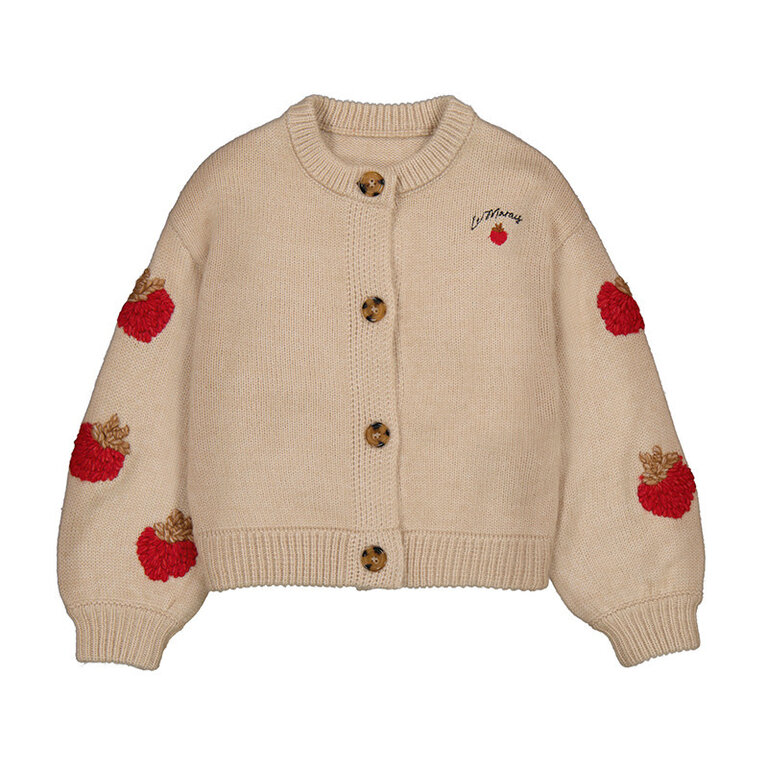 Mayoral Mayoral Fantasy knit cardigan - Sesame