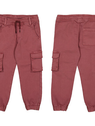 Mayoral Mayoral Soft cargo pant - Eggplant
