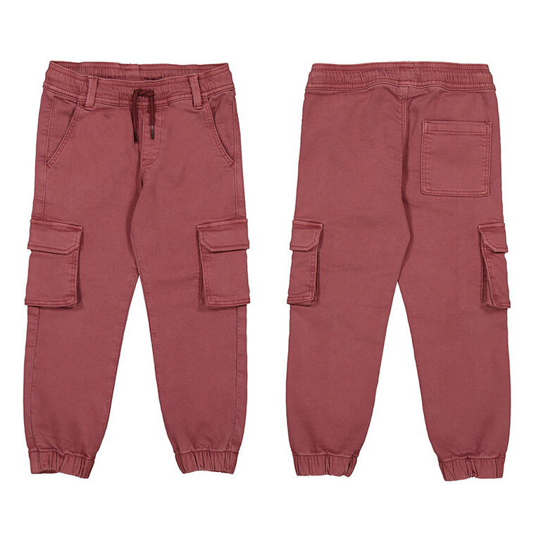 Mayoral Mayoral Soft cargo pant - Eggplant