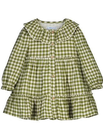 Mayoral Mayoral Vichy dress - Bayleaf - 68