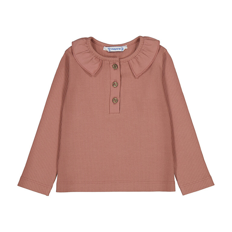 Mayoral Mayoral L/s canale polo - Clay