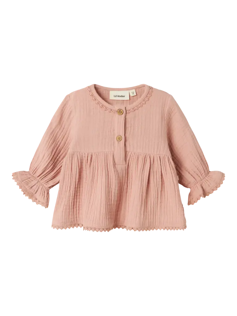 Lil Atelier Lil Atelier Lulu Shirt - Rose