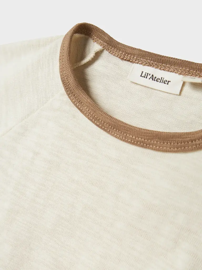 Name it Lil Atelier Ville T-shirt - Turtledove