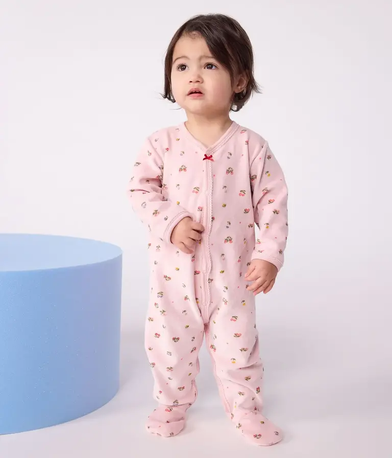 Petit Bateau Petit Bateau Pyjama - Fluweel hart