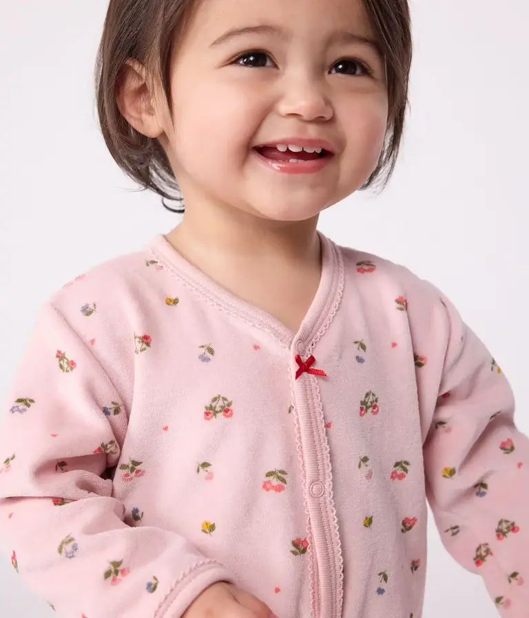 Petit Bateau Petit Bateau Pyjama - Fluweel hart