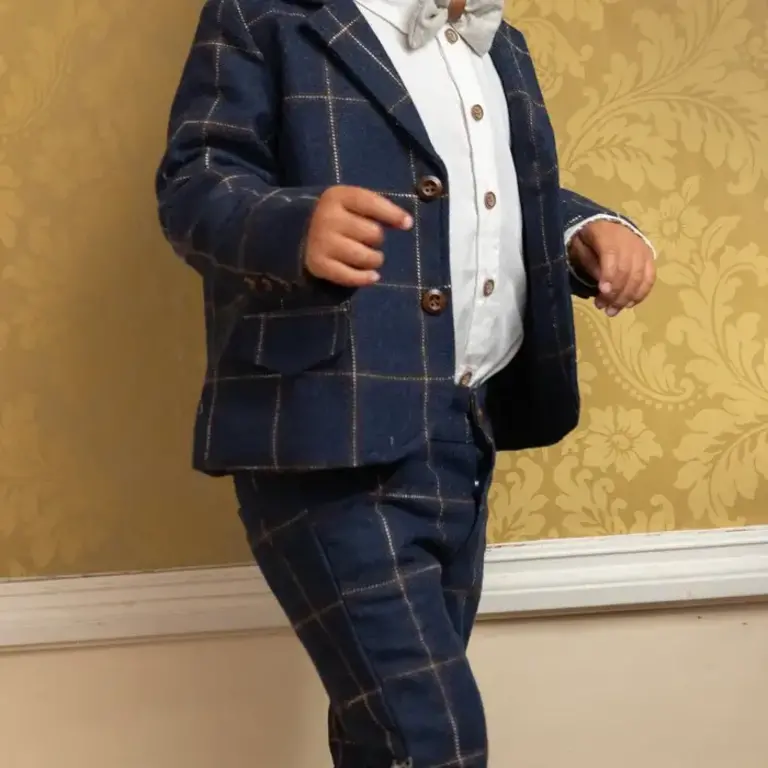 Natini Natini Pants Square - Dark blue