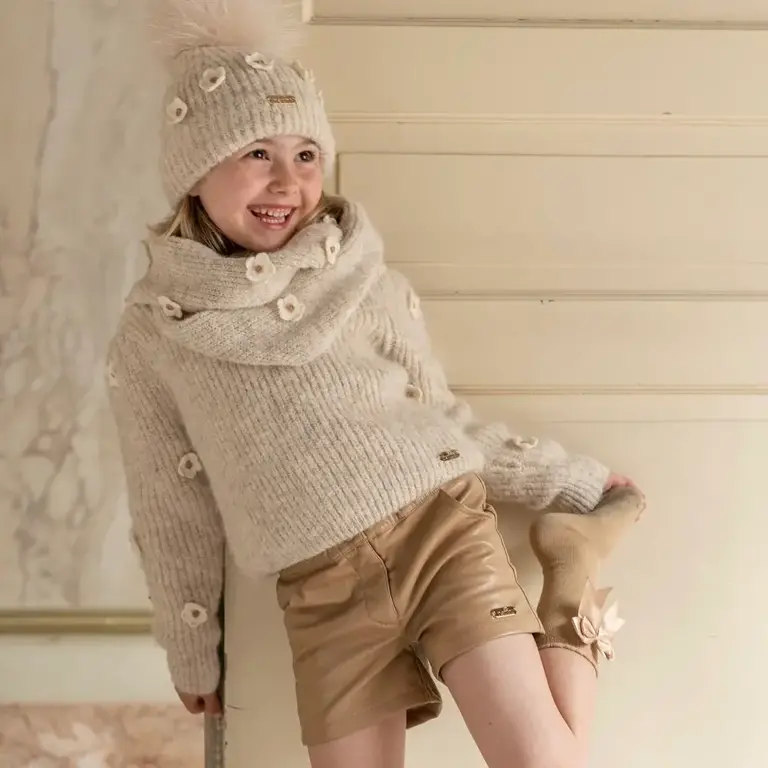 Natini Natini Shorty Leather - Beige