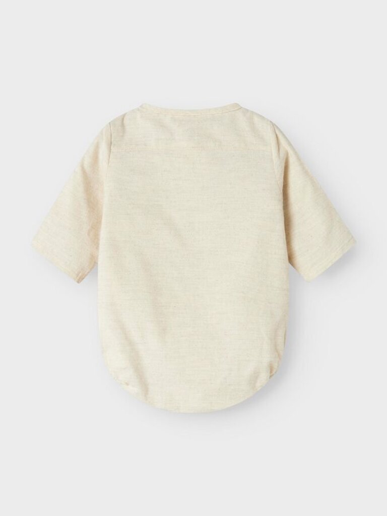 Lil Atelier Lil Atelier Motto Shirt - Turtledove