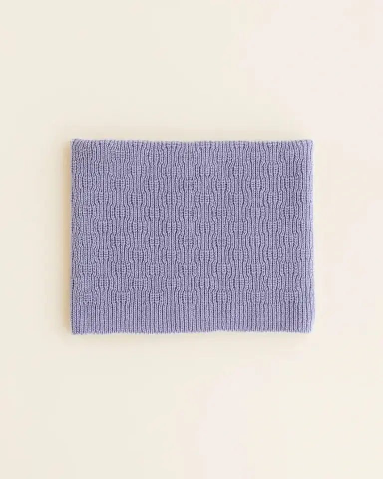 Hvid Hvid Scarf Gigi - Lila